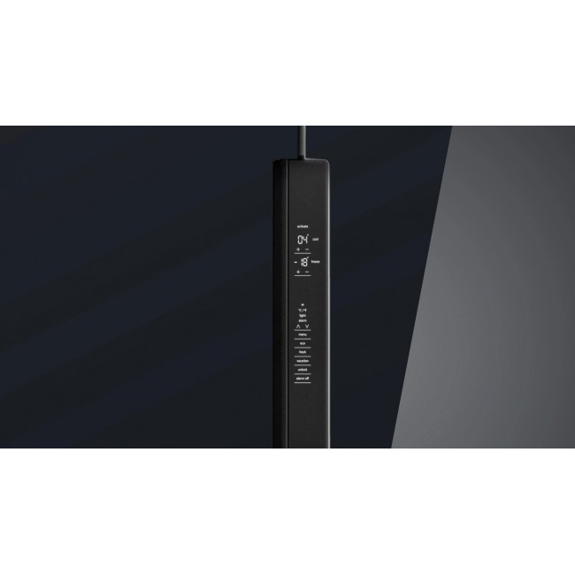 Siemens KF96RSBEA side-by-side refrigerator Freestanding 572 L Black