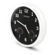 Esperanza EHC016K Mechanical wall clock Round Black