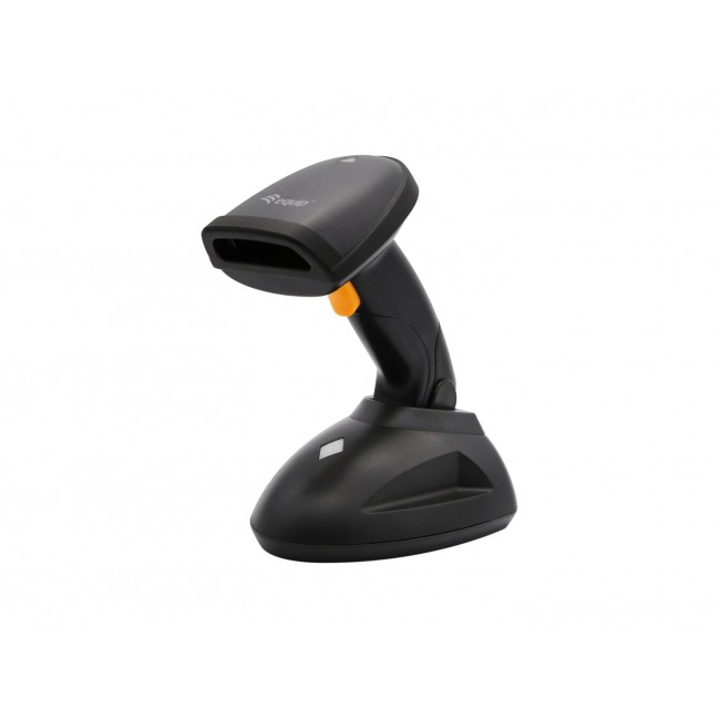 Equip Wireless 2D Barcode Scanner, Long Distance, with Stand Equip Wireless 2D Barcode Scanner, Long Distance, with Stand