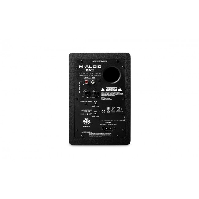 M-AUDIO BX3 loudspeaker Black Wired 50 W