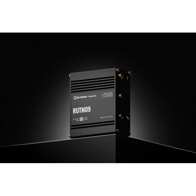 Teltonika RUTM09 wired router Gigabit Ethernet Black