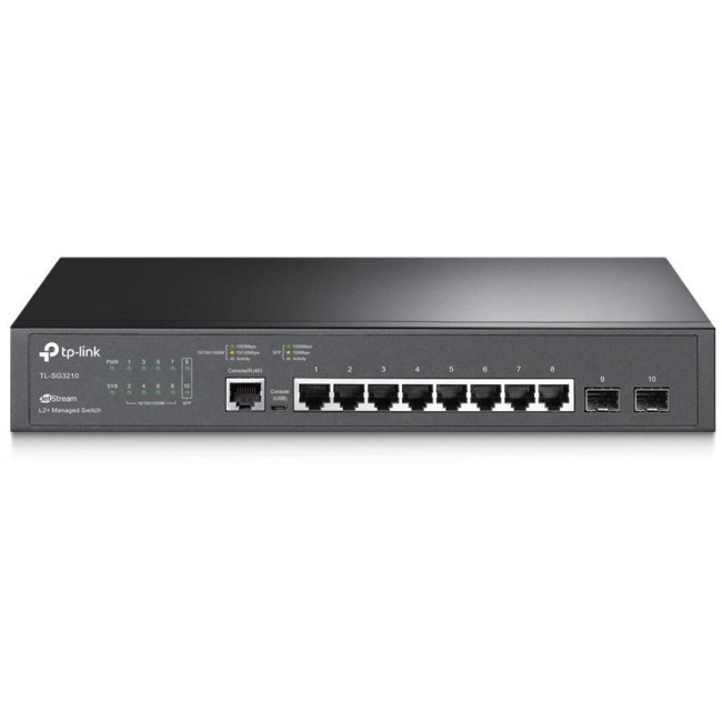 TP-Link Omada 8-Port Gigabit L2+ Managed Switch with 2 SFP Slots