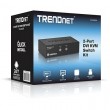 Trendnet TK-222DVK KVM switch Black Trendnet TK-222DVK KVM switch Black