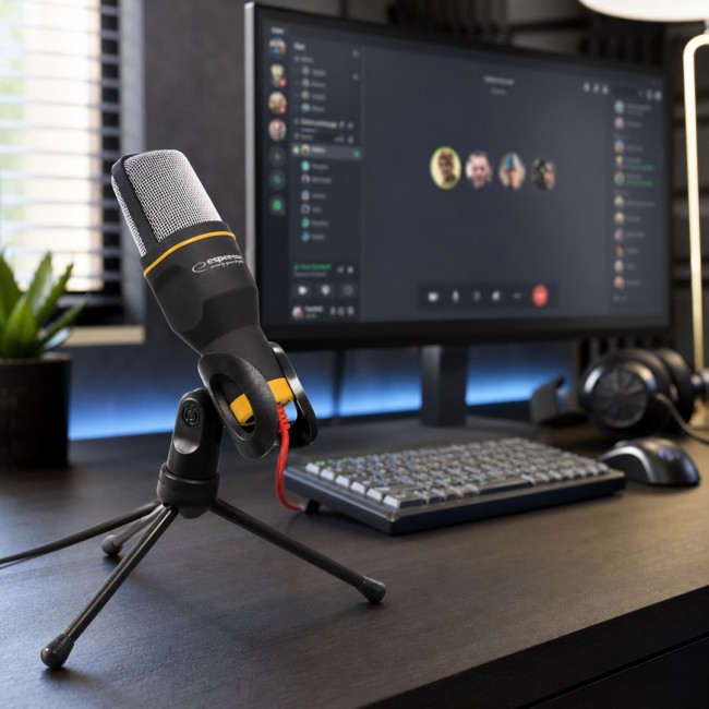 Esperanza EH182 Table microphone Black