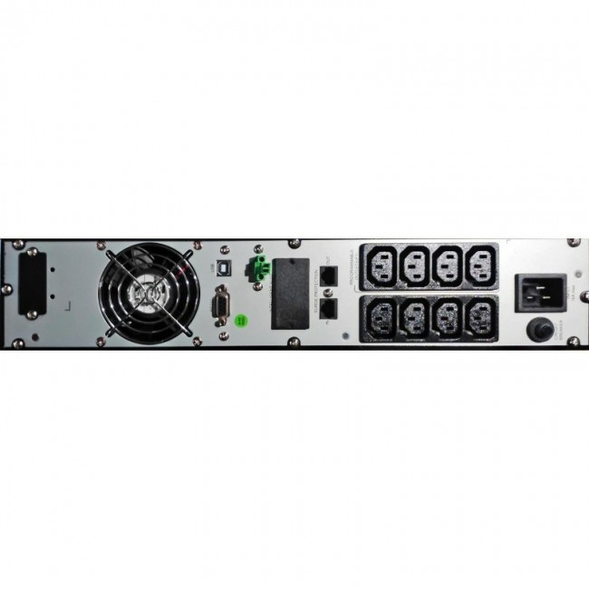 Orvaldi V2000 on-line 2U LCD uninterruptible power supply (UPS) Double-conversion (Online) 2 kVA 1600 W Orvaldi V2000 on-line 2U LCD uninterruptible power supply (UPS) Double-conversion (Online) 2 kVA 1600 W