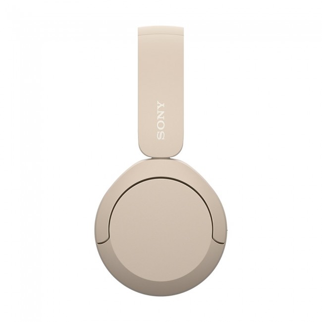 Sony WH-CH520 Headset Wireless Head-band Calls/Music USB Type-C Bluetooth Charging stand Cream