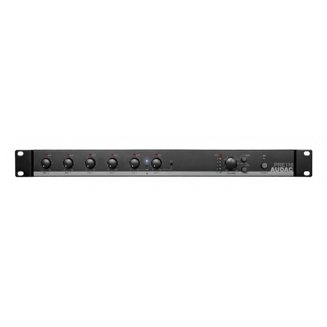 AUDAC PRE116 audio preamplifier Bluetooth