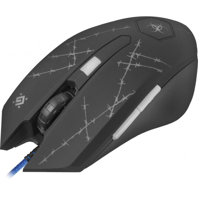 Defender Forced GM-020L mouse Gaming Ambidextrous USB Type-A Optical 3200 DPI Defender Forced GM-020L mouse Gaming Ambidextrous USB Type-A Optical 3200 DPI