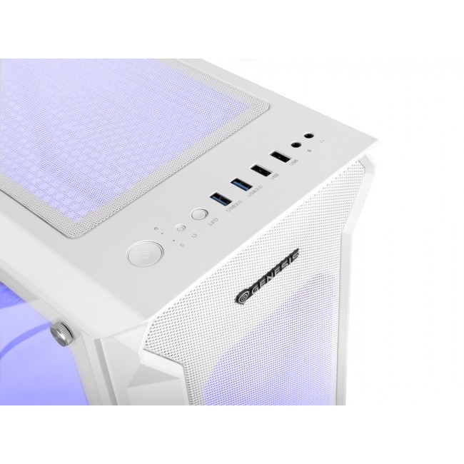GENESIS Irid 505 ARGB Midi Tower White GENESIS Irid 505 ARGB Midi Tower White