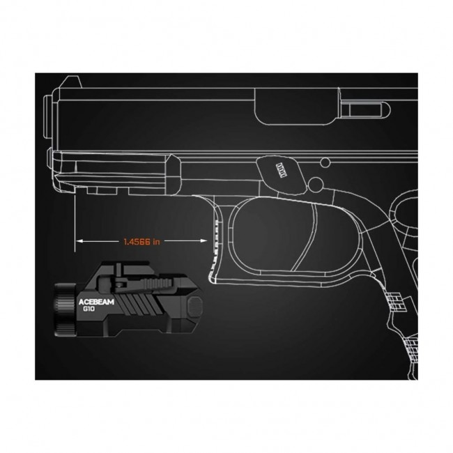 ACEBEAM G10 BLACK TORCH