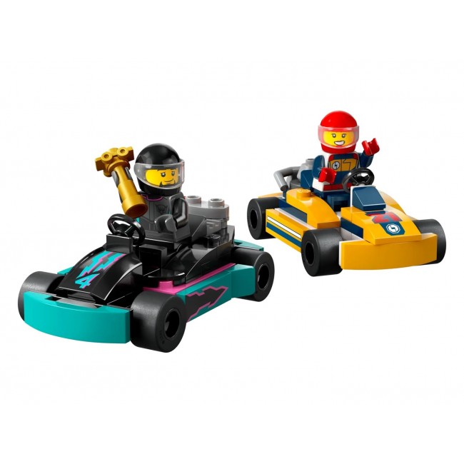 LEGO CITY 60400 GO-KARTS AND RACE DRIVERS LEGO CITY 60400 GO-KARTS AND RACE DRIVERS
