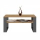 MODERN 1P ARTISAN COFFEE TABLE WITH ANTHRACITE LEG