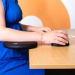 R-Go Tools Armrest R-Go split, ergonomic armrest in two parts, adjustable, symmetrical, with softfoam, black
