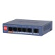 Dahua Technology CS4006-4ET2GT-60 network switch Managed L2 Gigabit Ethernet (10/100/1000) Power over Ethernet (PoE) Blue Dahua Technology CS4006-4ET2GT-60 network switch Managed L2 Gigabit Ethernet (10/100/1000) Power over Ethernet (PoE) Blue