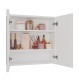 Topeshop POLA 2DL BIEL bathroom storage cabinet White
