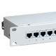 Equip 24-Port Cat.6 Shielded Patch Panel, Light Grey