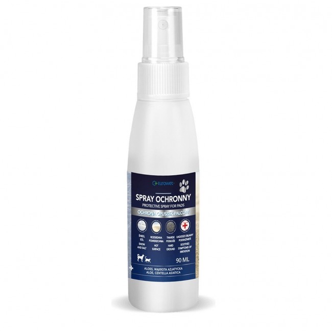EUROWET protective spray for paw pads for dogs and cats - 90 ml EUROWET protective spray for paw pads for dogs and cats - 90 ml