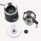Severin SM 3585 milk frother/warmer Automatic milk frother/warmer Black, Silver
