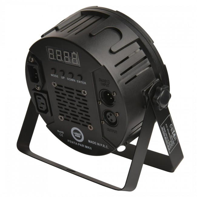 LIGHT4ME PENTA PAR 8x12W MKII RGBWA- RGB LED spotlight LIGHT4ME PENTA PAR 8x12W MKII RGBWA- RGB LED spotlight