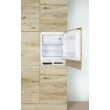 AMICA UM130.3i(E) 111-litre built-in under-counter fridge, White