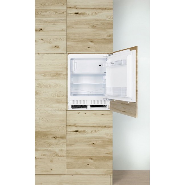 AMICA UM130.3i(E) 111-litre built-in under-counter fridge, White