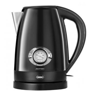 MPM Cordless kettle MCZ-108/C black 1,7 L