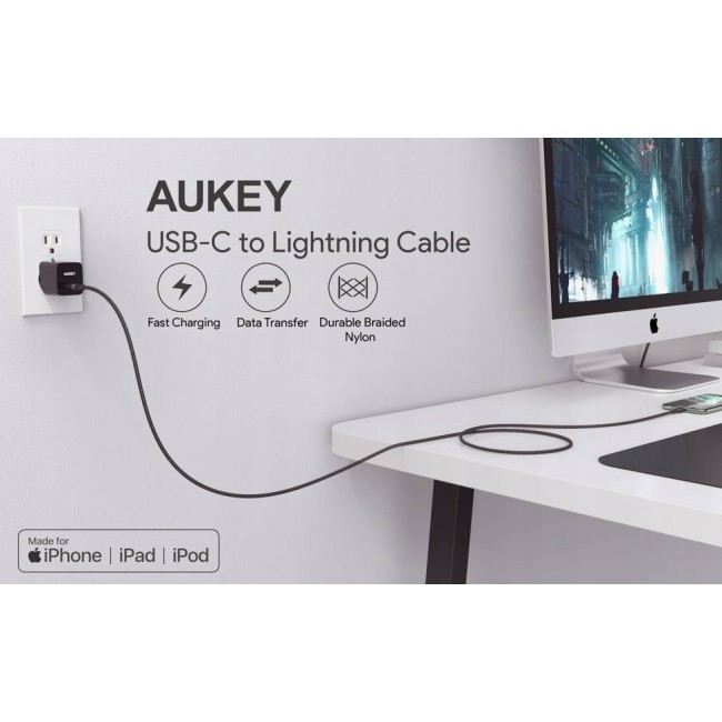 AUKEY CB-CL03 2 m Black