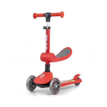 Kids Tricycle Scooter Fuzzy Red Milly Mally