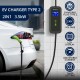 Qoltec Mobile EV Charger 2-in-1 Type2 | 3.5kW | 230V Qoltec Mobile EV Charger 2-in-1 Type2 | 3.5kW | 230V