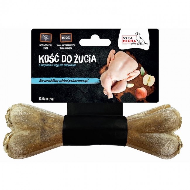 SYTA MICHA Turkey chew bone - dog treat - 13.5 cm SYTA MICHA Turkey chew bone - dog treat - 13.5 cm