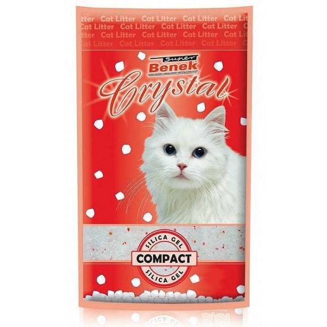 SUPER BENEK Crystal Compact - Cat litter - 7,6 l SUPER BENEK Crystal Compact - Cat litter - 7,6 l