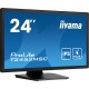iiyama ProLite 23.8 PCAP 10pt touchscreen monitor featuring IPS panel technology, Edge-to-Edge glass design and anti Anti Glare coating iiyama ProLite 23.8 PCAP 10pt touchscreen monitor featuring IPS panel technology, Edge-to-Edge glass design and anti Anti Glare coating