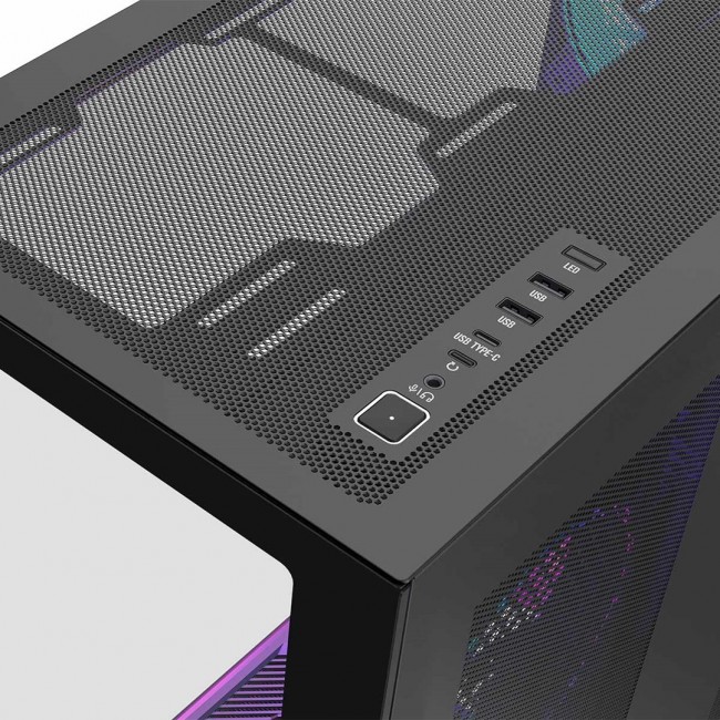 MODECOM Volcano SPACE XL ARGB FULL TOWER 5F Black