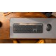 Logitech Signature Slim Solar+ K980 keyboard Universal RF Wireless + Bluetooth QWERTZ German Graphite