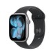 Apple Watch Series 11 GPS 46mm Space Grey Aluminium Case with Black Sport Band - M/L