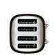 Smeg 50's Style Toaster TSF03BLEU Black