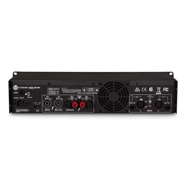 Crown XLS 2502 2.0 channels Black