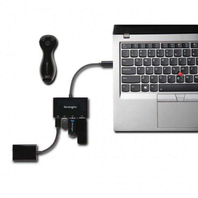 Kensington CH1000 USB-C 4-Port Hub