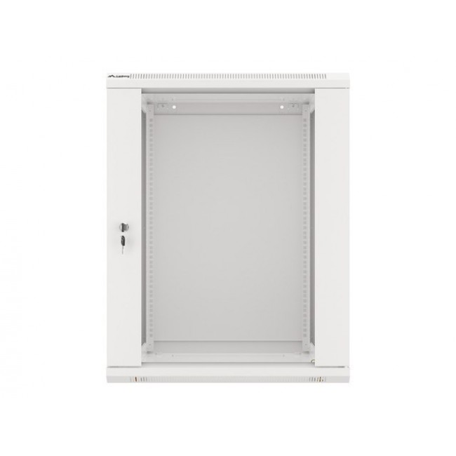 Lanberg wall-mounted installation rack cabinet 19'' 15U 600x600mm gray (glass door) Lanberg wall-mounted installation rack cabinet 19'' 15U 600x600mm gray (glass door)