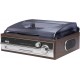 Denver VPR-190MK2 Retro Turntable with Radio and Built-in Speakers