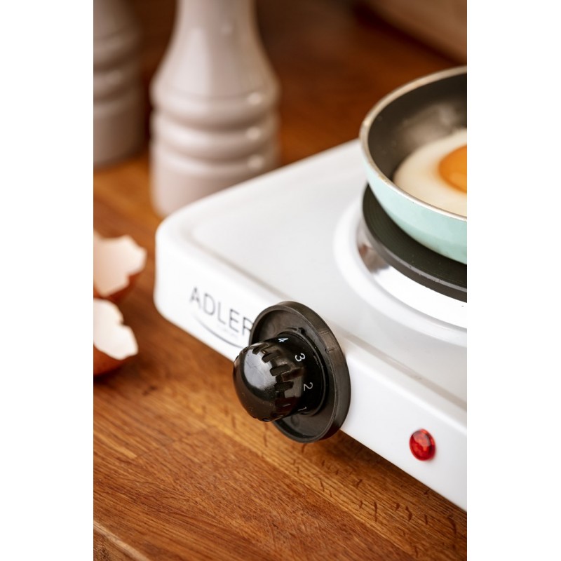 Adler AD 6503 hob White Countertop Sealed plate 1 zone(s) Adler AD 6503 hob White Countertop Sealed plate 1 zone(s)