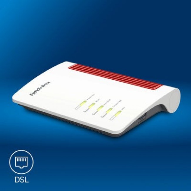 Box 7630 wireless router 2.5 Gigabit Ethernet Dual-band (2.4 GHz / 5 GHz) White, Red