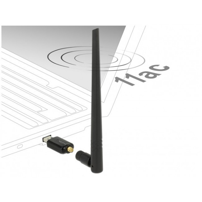 DeLOCK 12535 network card RF Wireless DeLOCK 12535 network card RF Wireless