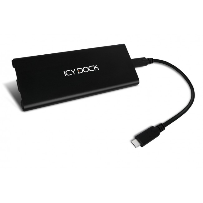 Icy Dock MB861U31-1M2B storage drive enclosure SSD enclosure Black M.2