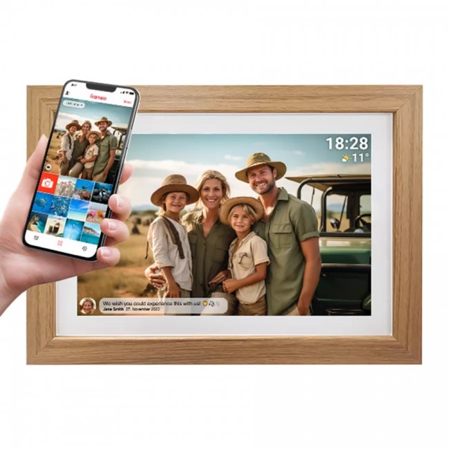 Denver photo frame with FRAMEO 10.1 Denver photo frame with FRAMEO 10.1