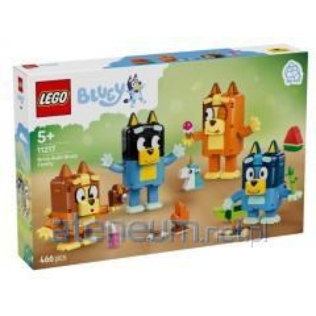 LEGO BLUEY 11217 Brick-Built Bluey Family