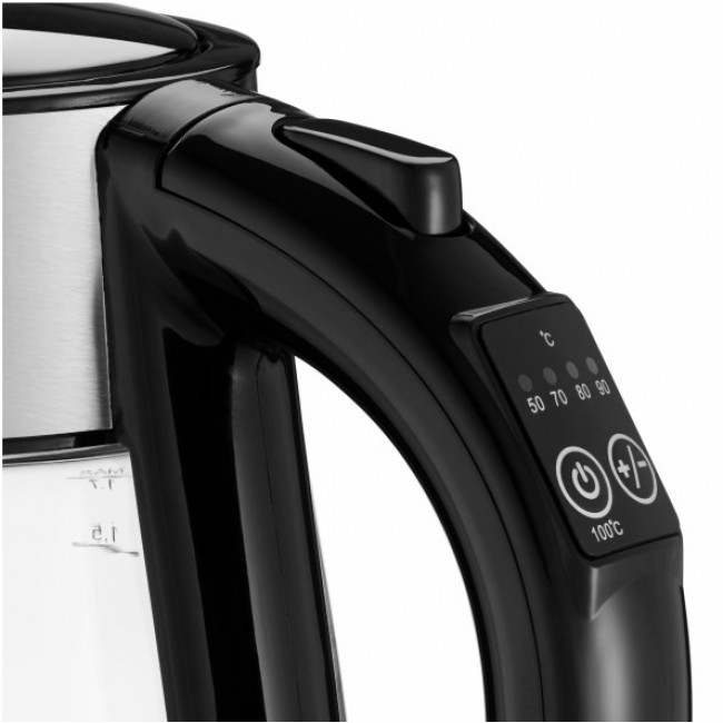 Zelmer ZCK8026 electric kettle 1.7 L 2200 W Black, Transparent Zelmer ZCK8026 electric kettle 1.7 L 2200 W Black, Transparent