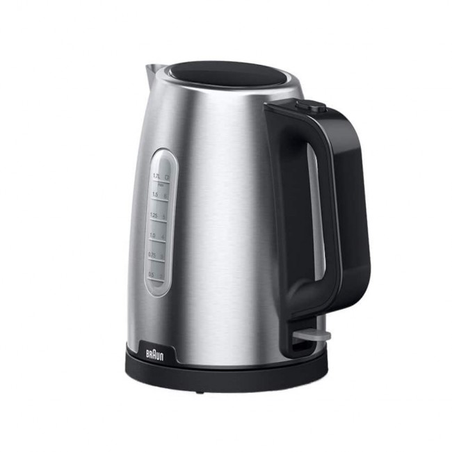 Braun PurShine WK102AI-WK1500BK electric kettle 1.7 L 2200 W Black, Stainless steel Braun PurShine WK102AI-WK1500BK electric kettle 1.7 L 2200 W Black, Stainless steel