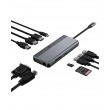 ICY BOX 12-in-1 DockingStation with triple video output