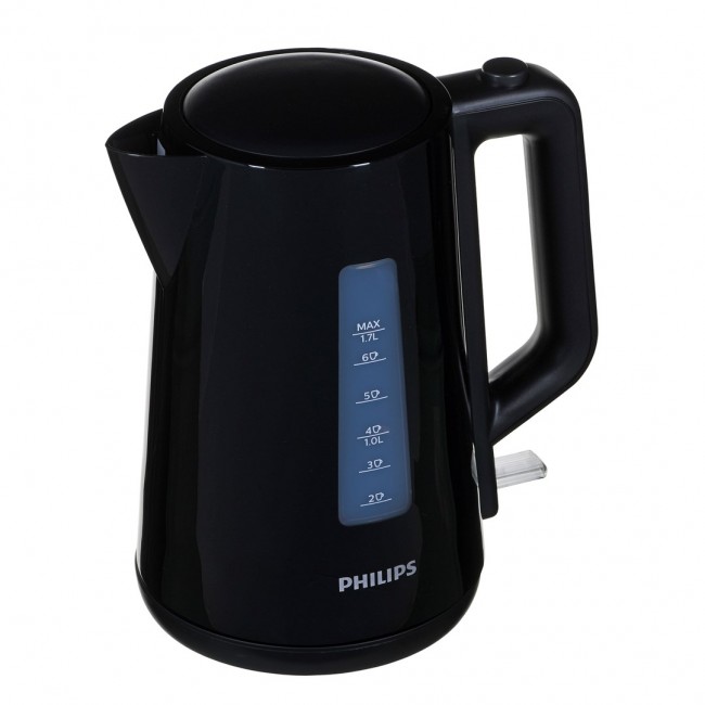 Philips | Kettle | HD9318/20 | Electric | 2200 W | 1.7 L | Plastic | 360 rotational base | Black